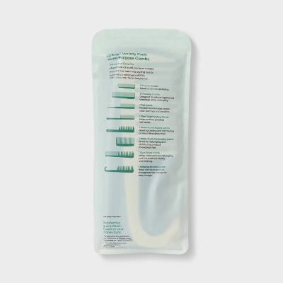 Up & Up Basic Comb Set - Assorted Colors-10ct - Up&up™ 2 Up & Up Basic Comb Set - Assorted Colors-10ct - Up&up™ - Image 2