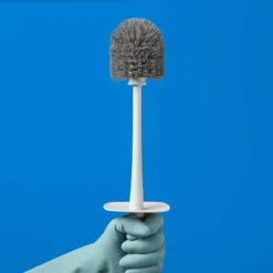 Up & Up Splash Guard Toilet Brush With Tall Holster - Up&up™