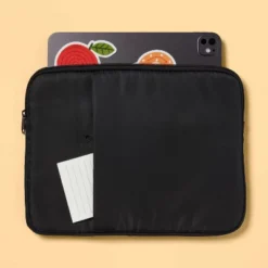 Up & Up Tablet Pouch With Elastic Band Black - Up&up™