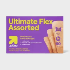 Up & Up Ultimate Flex Assorted Bandages - 60ct - Up&up™ -Up & Up Shop GUEST dd82a98c f313 44c1 8317 1214eafd0e23