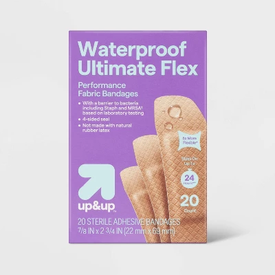 Up & Up Waterproof Ultimate Flex Bandages - 20ct - Up&up™ 3 Up & Up Waterproof Ultimate Flex Bandages - 20ct - Up&up™ - Image 3