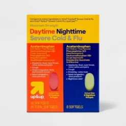Up & Up Day/Night Cold & Flu Combo Severe Softgels - 24ct - Up&up™ 11 Up & Up Day/Night Cold & Flu Combo Severe Softgels - 24ct - Up&up™ -Up & Up Shop GUEST e056226c 3f37 4f7c 8028 4b4261939079