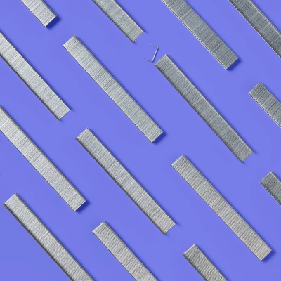 Up & Up 5000 Standard Staples - Up&up™: Staple Refills For Stapler, Metallic Silver, 5000 Count 1 Up & Up 5000 Standard Staples - Up&up™: Staple Refills For Stapler, Metallic Silver, 5000 Count