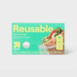 Up & Up Reusable Bag - Sandwich - 8pk - Up&up™ -Up & Up Shop GUEST e360d090 ef18 445d 9ec5 112b376d6480