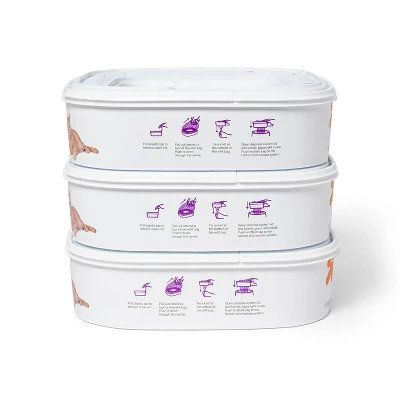 Litter Pail Refills Cat Waste - 3pk - Up & Up™ 1 Litter Pail Refills Cat Waste - 3pk - Up & Up™