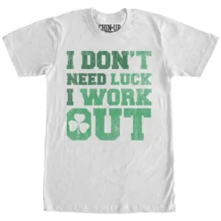 Women's CHIN UP I Don’t Need Luck I Work Out Boyfriend Tee 5 Women's CHIN UP I Don’t Need Luck I Work Out Boyfriend Tee -Up & Up Shop GUEST e942c83a 5dc3 49c5 af89 4082a7de26a0
