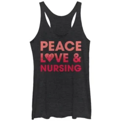 Women's CHIN UP Peace Love And Nursing Racerback Tank Top 7 Women's CHIN UP Peace Love And Nursing Racerback Tank Top -Up & Up Shop GUEST ec85054a 7c26 41a1 b846 87e2aac0021c