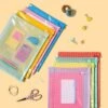 Up & Up 30pk Colored Zip Pouches, Teacher Supplies - Up&up™