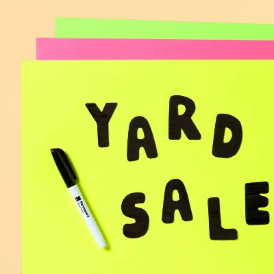 Up & Up 3pk Neon 28'' X 22'' Heavy Weight Poster Board Neon Pink/Neon Green/Neon Yellow - Up&up™: Multicolor Display Boards 1 Up & Up 3pk Neon 28'' X 22'' Heavy Weight Poster Board Neon Pink/Neon Green/Neon Yellow - Up&up™: Multicolor Display Boards