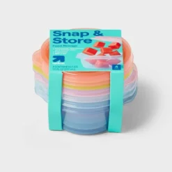 Up & Up Round Food Storage Container - 7.5oz/4pk - Up&up™ -Up & Up Shop GUEST f78ab962 ac66 4705 9ee0 09786b6111a1