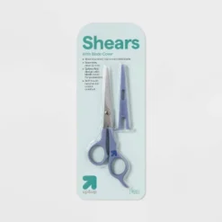 Up & Up Shears + Safety Blade Cover Hair Styling Scissors - Up&up™ -Up & Up Shop GUEST fe455116 7a8d 4652 87aa f69bf841755d